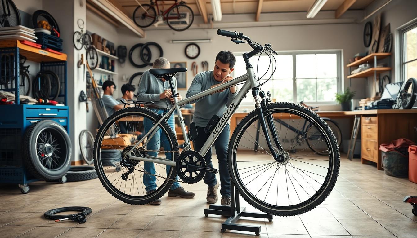 Practical bike service, clearly explained